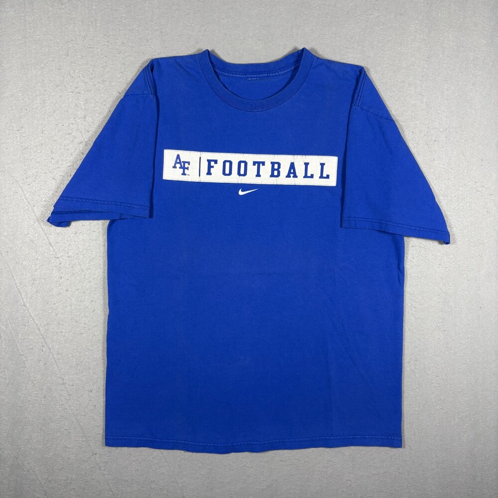 Men's Air Force Football Shirt Blue Nike Shirt XL